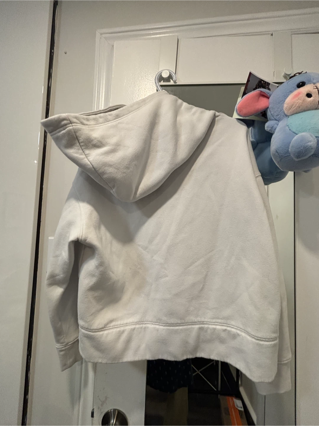 White Pullover Hoodie - photo 4