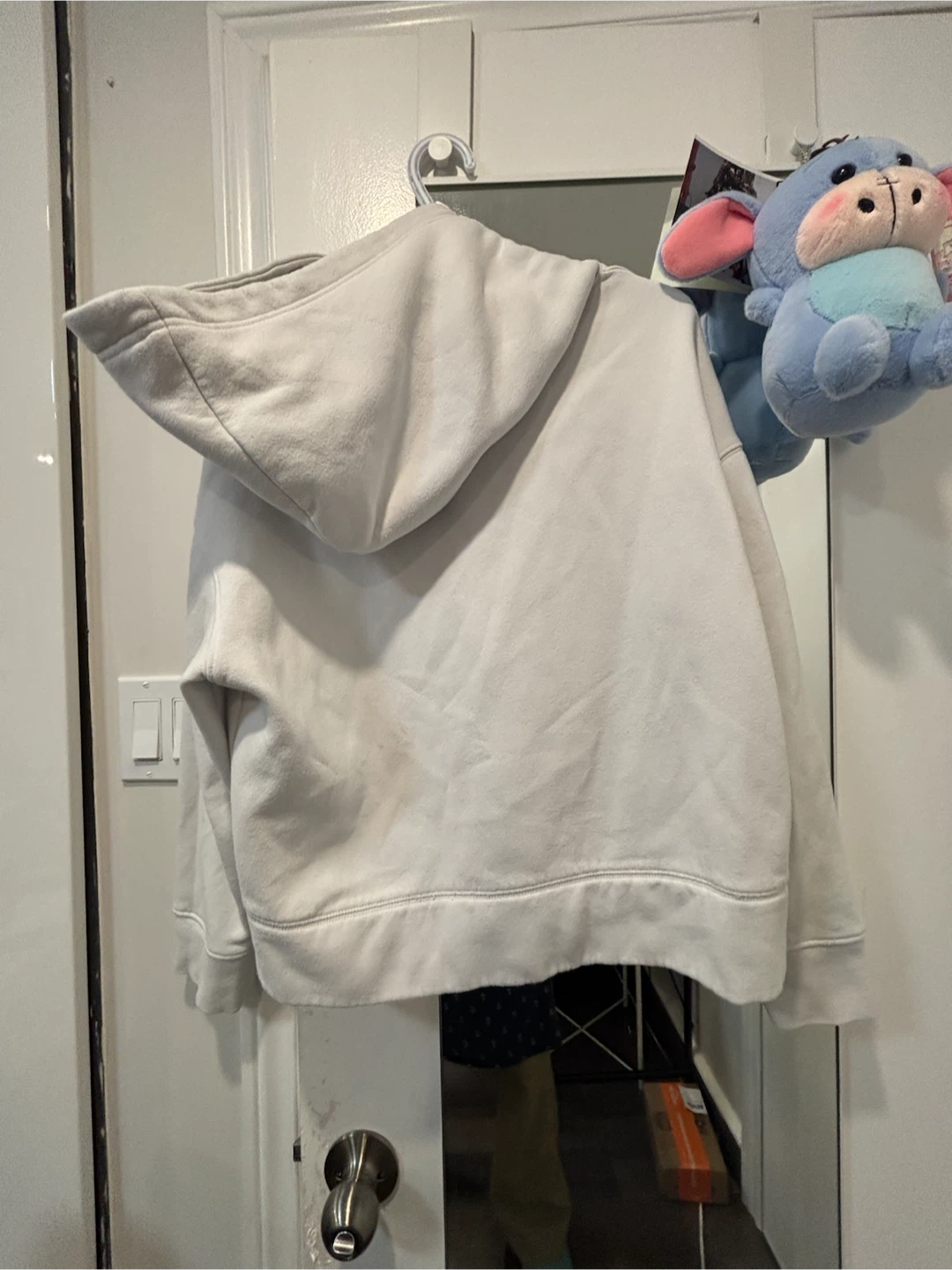White Pullover Hoodie - photo 5
