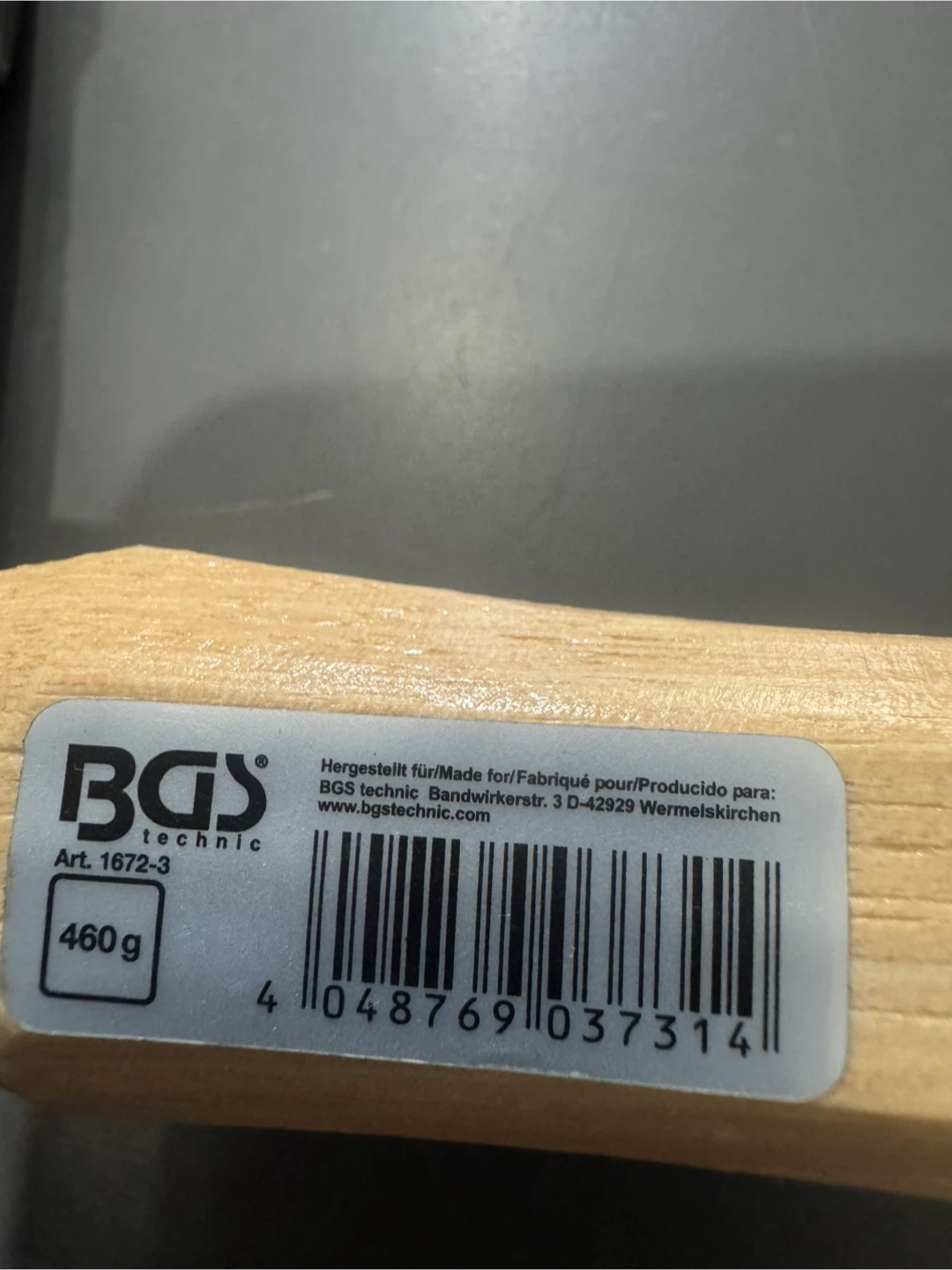BGS Technic Hammer 1672-3 - photo 4