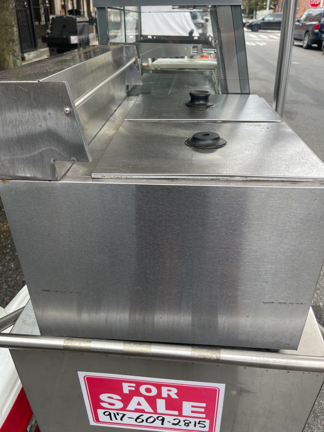 Unmarked Double Fryer Cart - photo 2