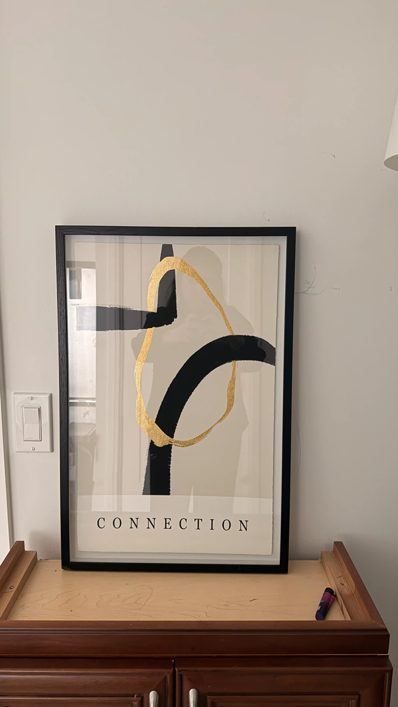 Framed Art Print "Connection"