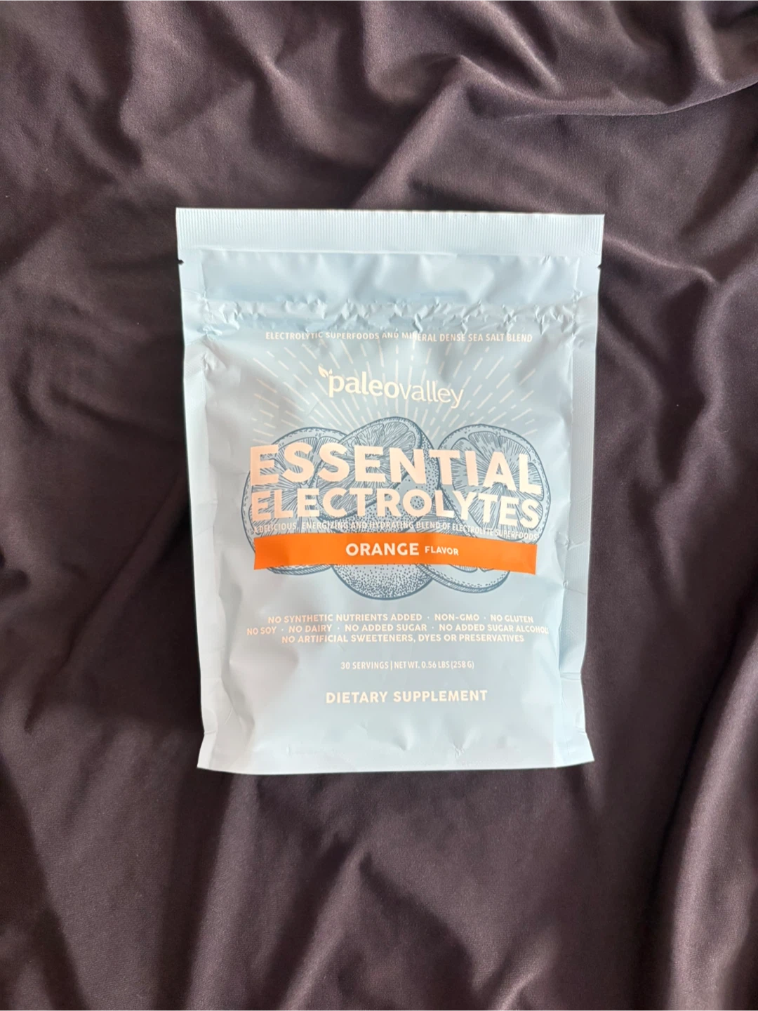 Paleo Valley Orange Essential Electrolytes Dietary Supplement