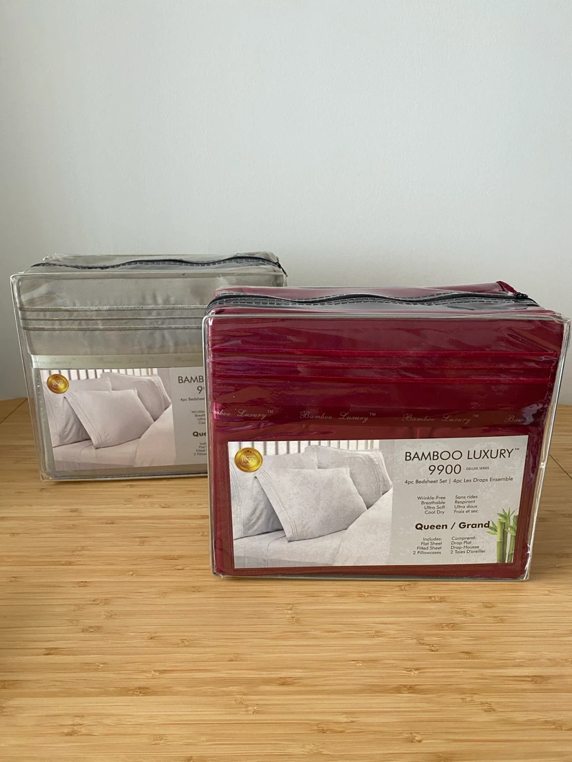Queen 4pc bedsheet set