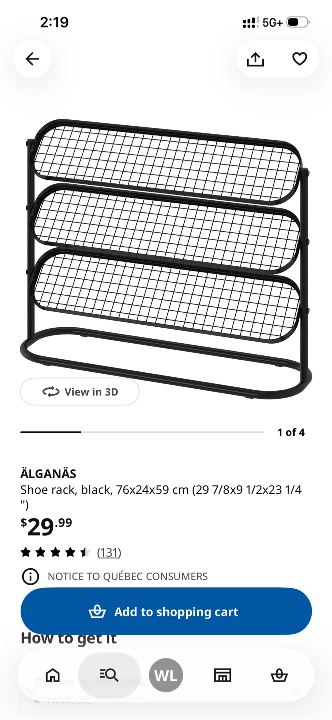 IKEA Shoe Rack - photo 3