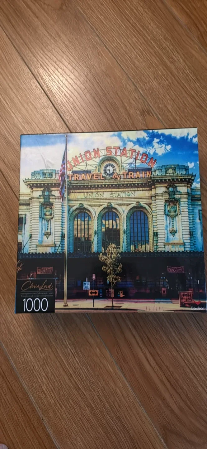 Sealed Chris Ford Union Station 1000 Piece Jigsaw Puzzle