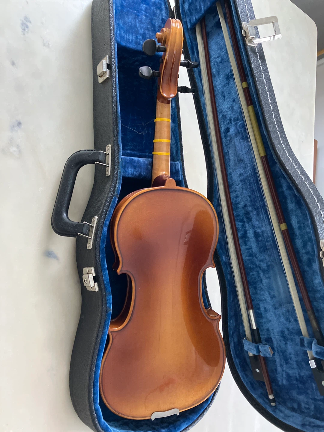 Violin with Case and Bows for exercise - photo 3