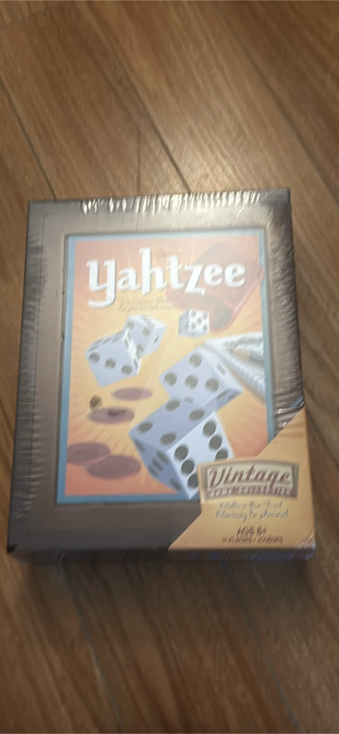 Yahtzee Vintage Game Collection Board Game