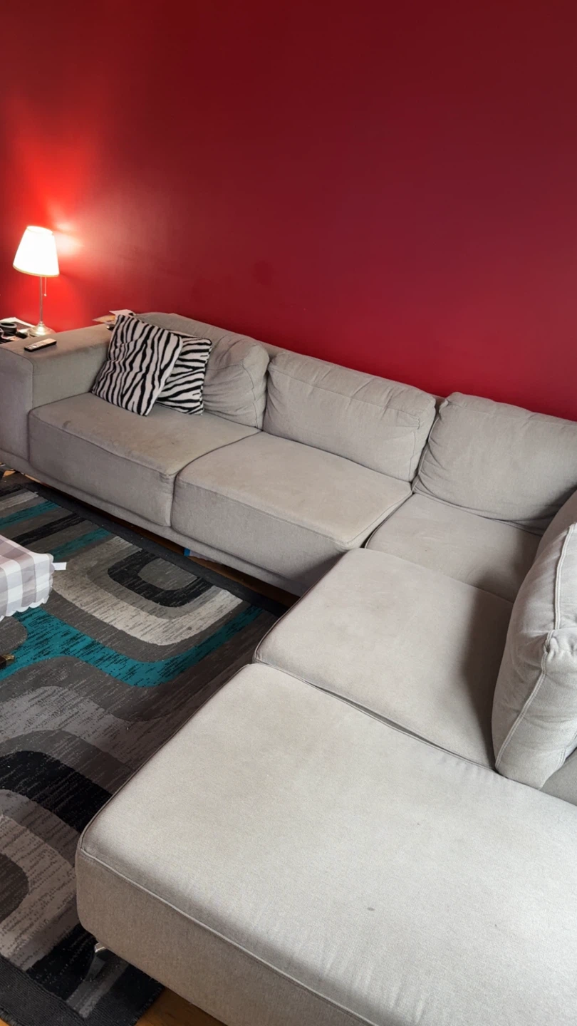 L shape sofa