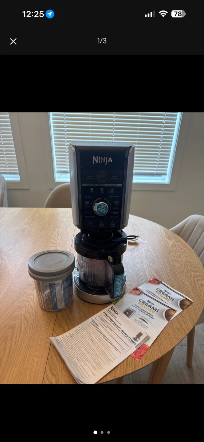 Ninja CREAMi XL Deluxe 11-in-1 Ice Cream and Frozen Treat Maker