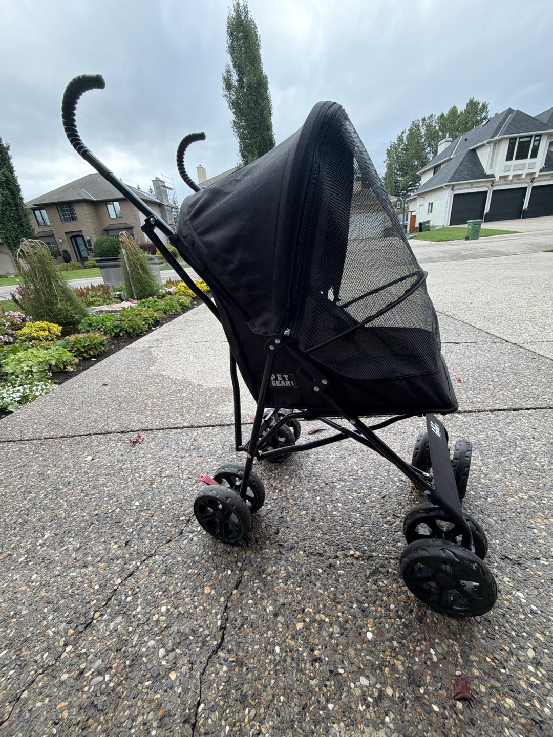 Black Pet Gear Pet Stroller