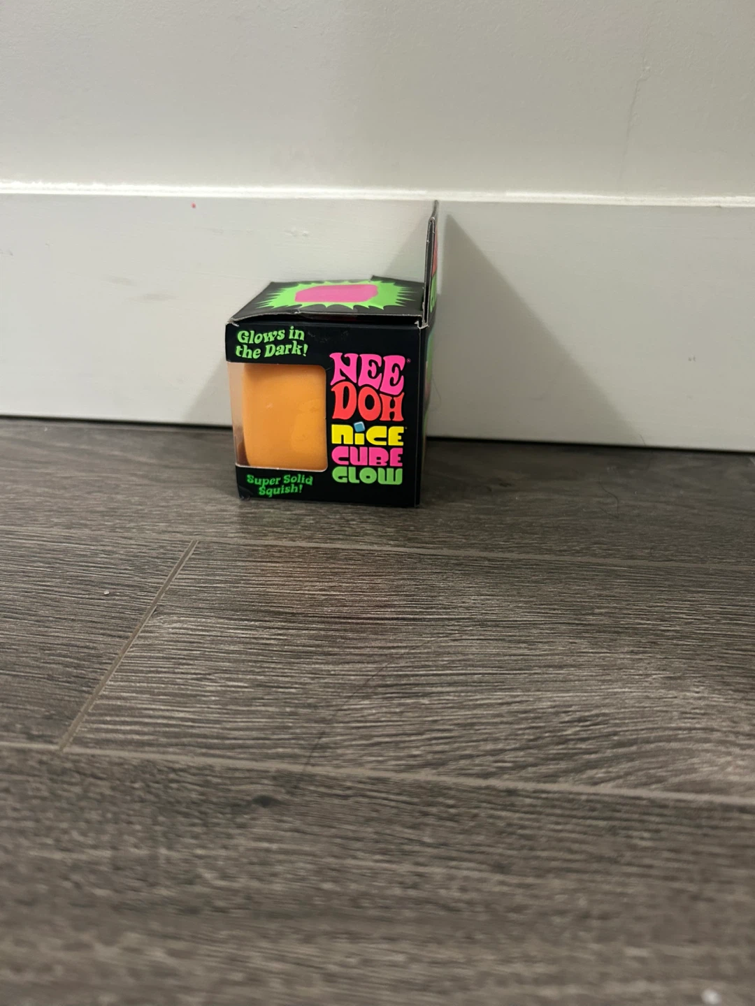 Nee Doh Super Solid Squish Cube Glow - photo 3