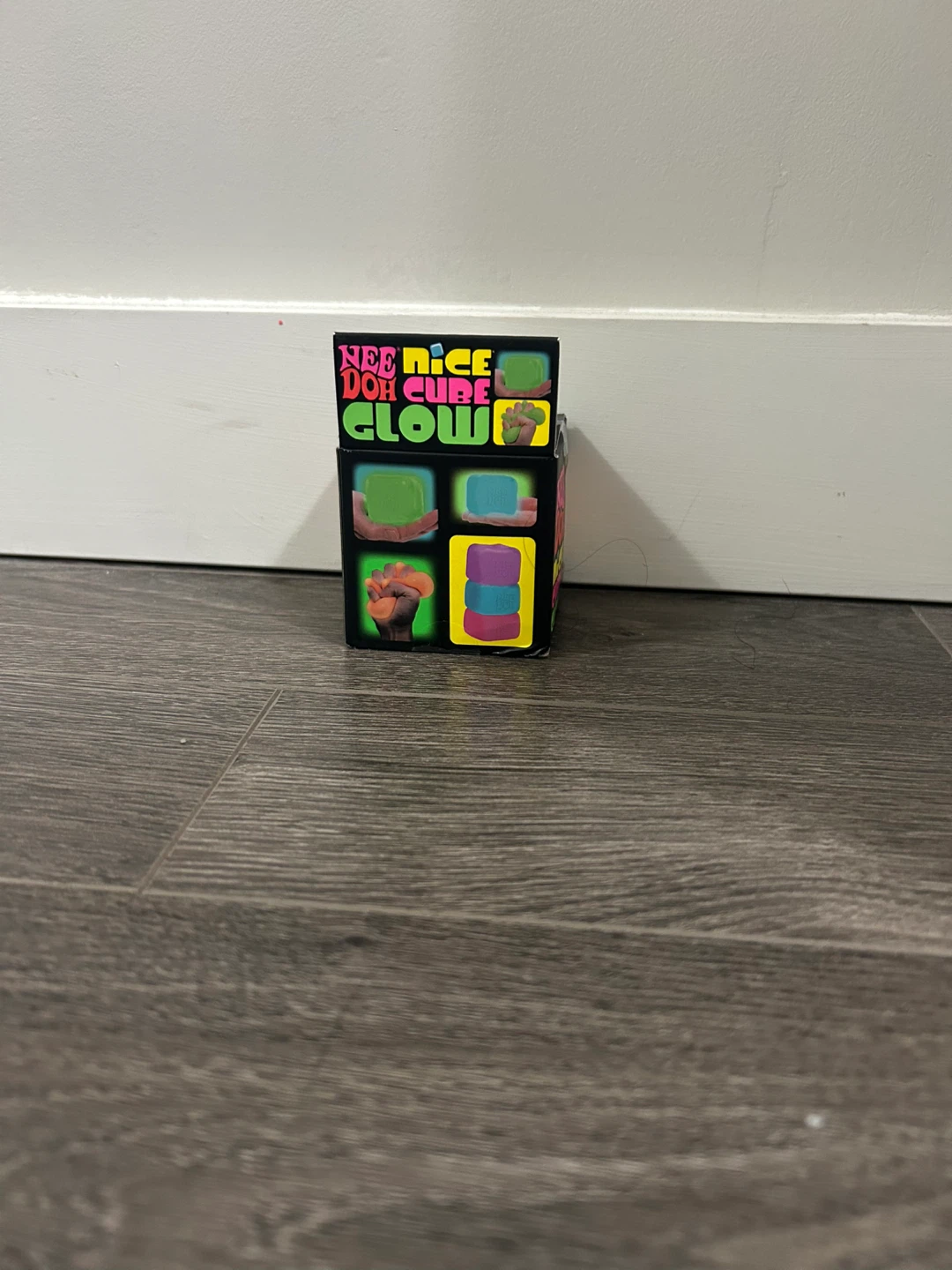 Nee Doh Super Solid Squish Cube Glow - photo 4