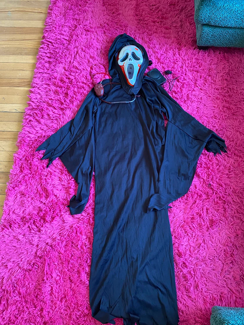 Halloween Costume Lot - Scream Mask, Purge Mask & More