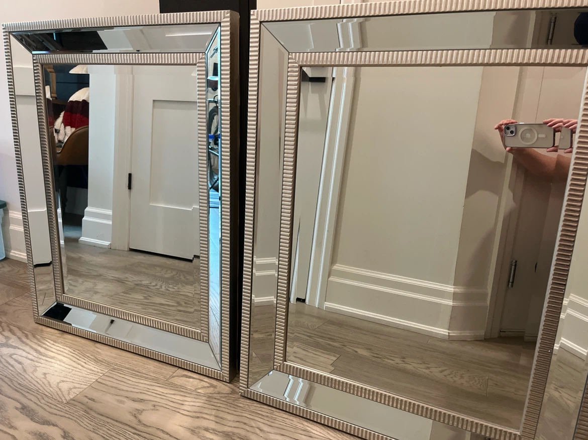 Decorative Square Mirror Set - photo 2