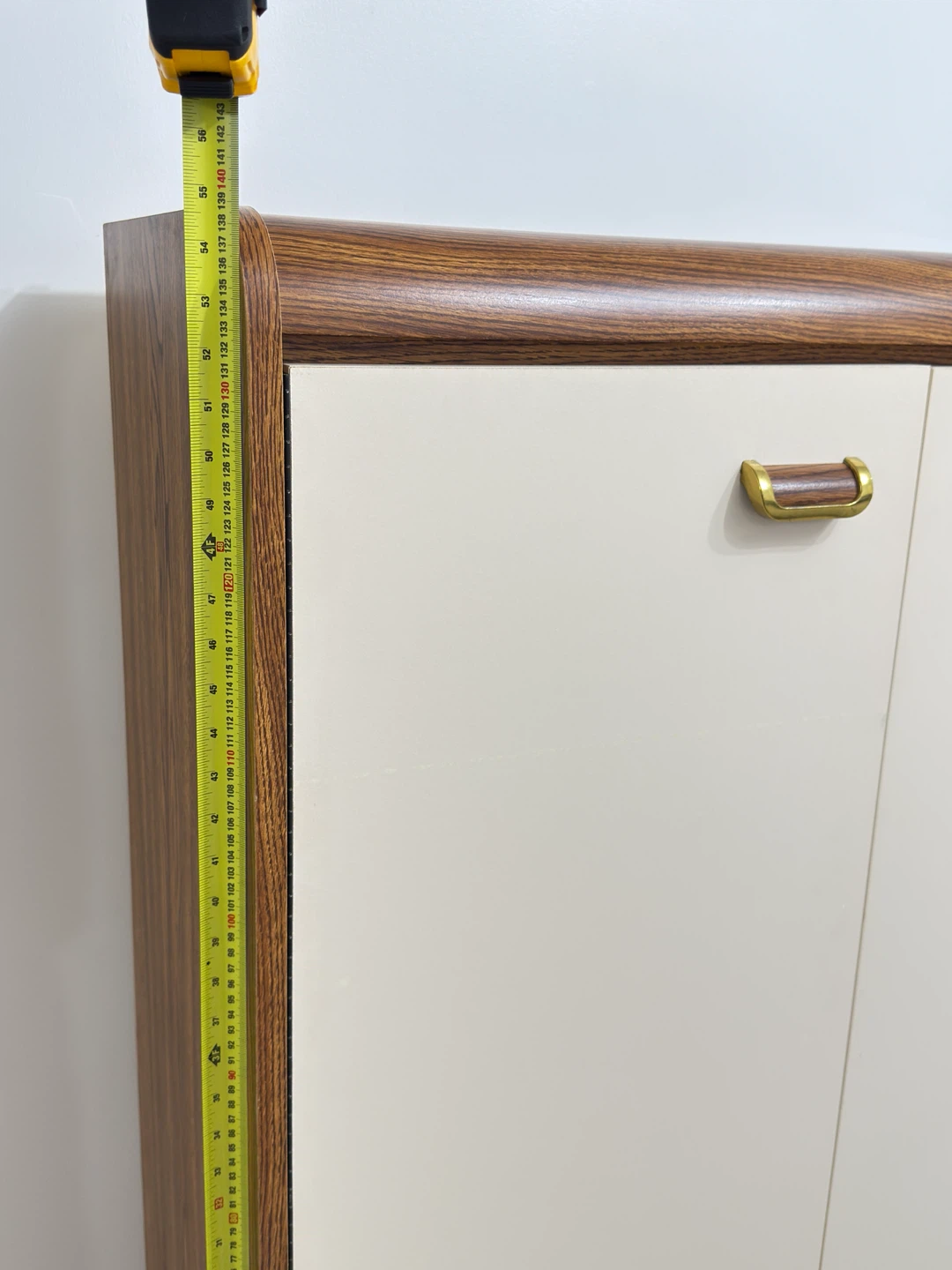Strange Vintage Cabinet with Doors and Drawer - photo 4
