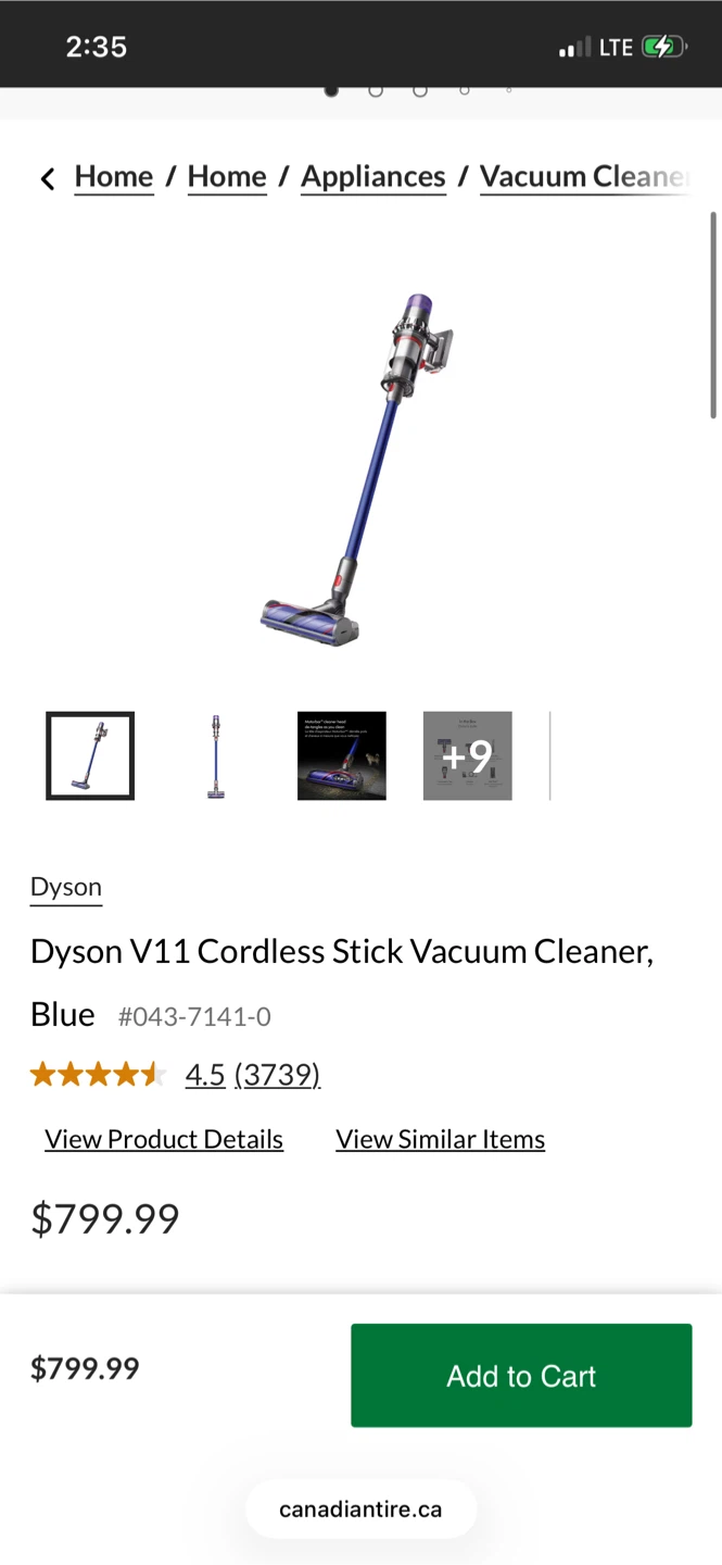 Dyson V11 Cordless Stick Vacuum Cleaner - photo 5