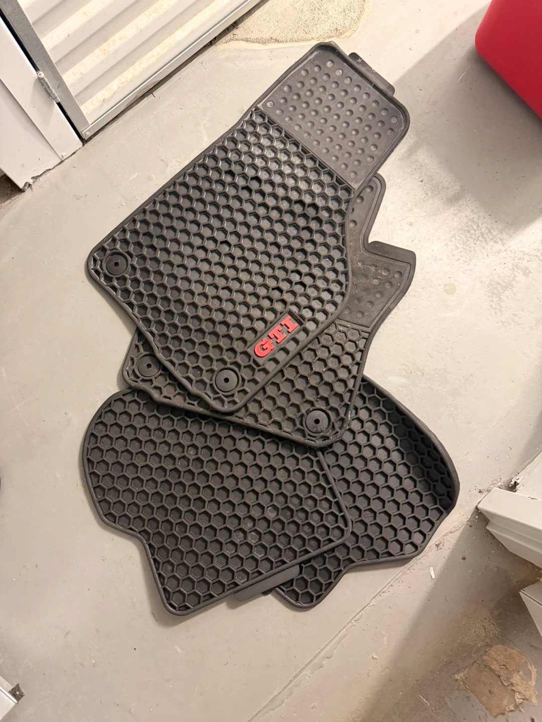 4 Volkswagen GTI rubber car mats
