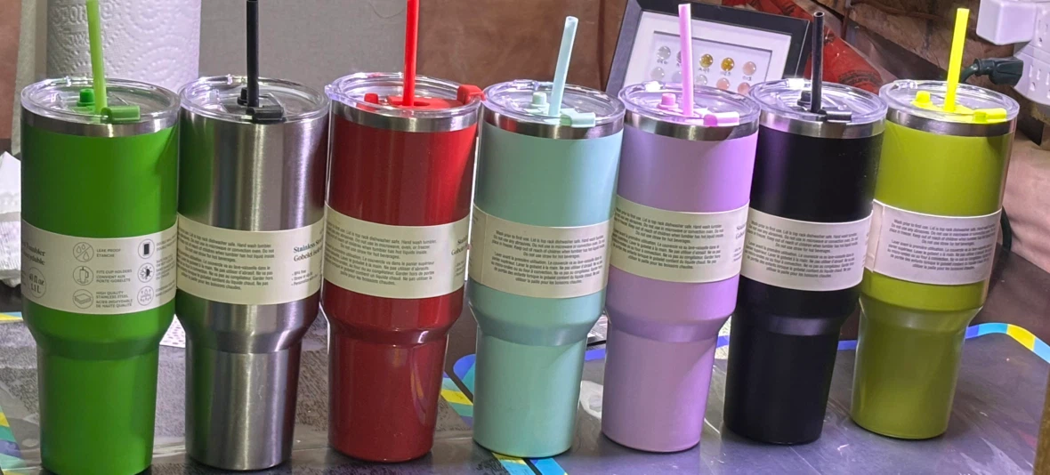 ASHLAND Stanley style Stainless Steel Insulated Tumblers 40oz