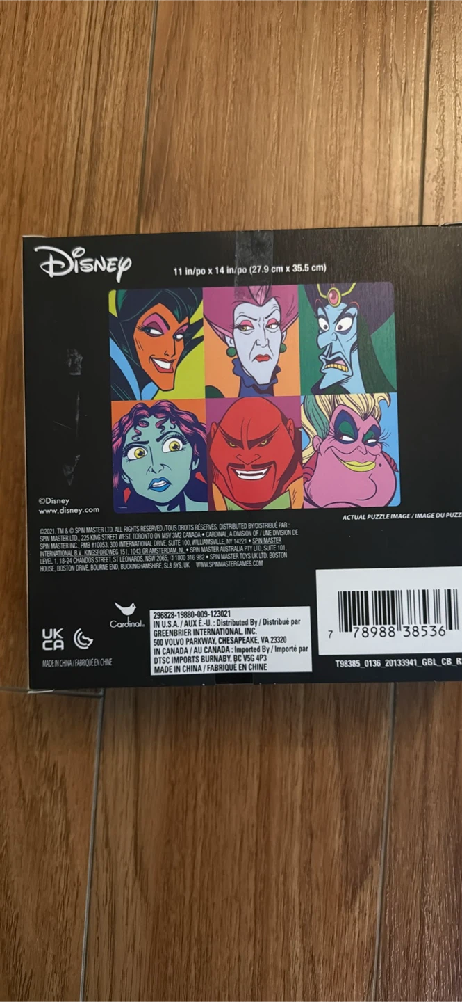 Disney Villains 500 Piece Jigsaw Puzzle - photo 2