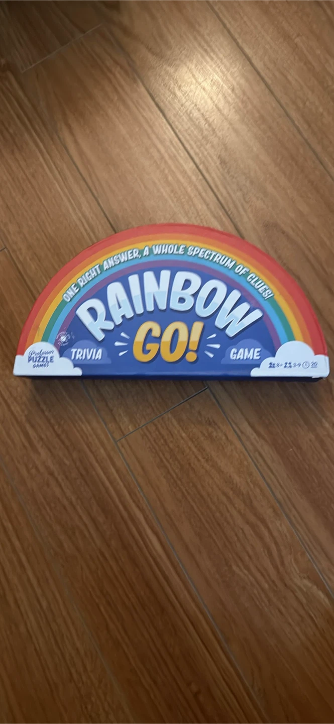 Professor Puzzle Games Rainbow Go! Trivia Game