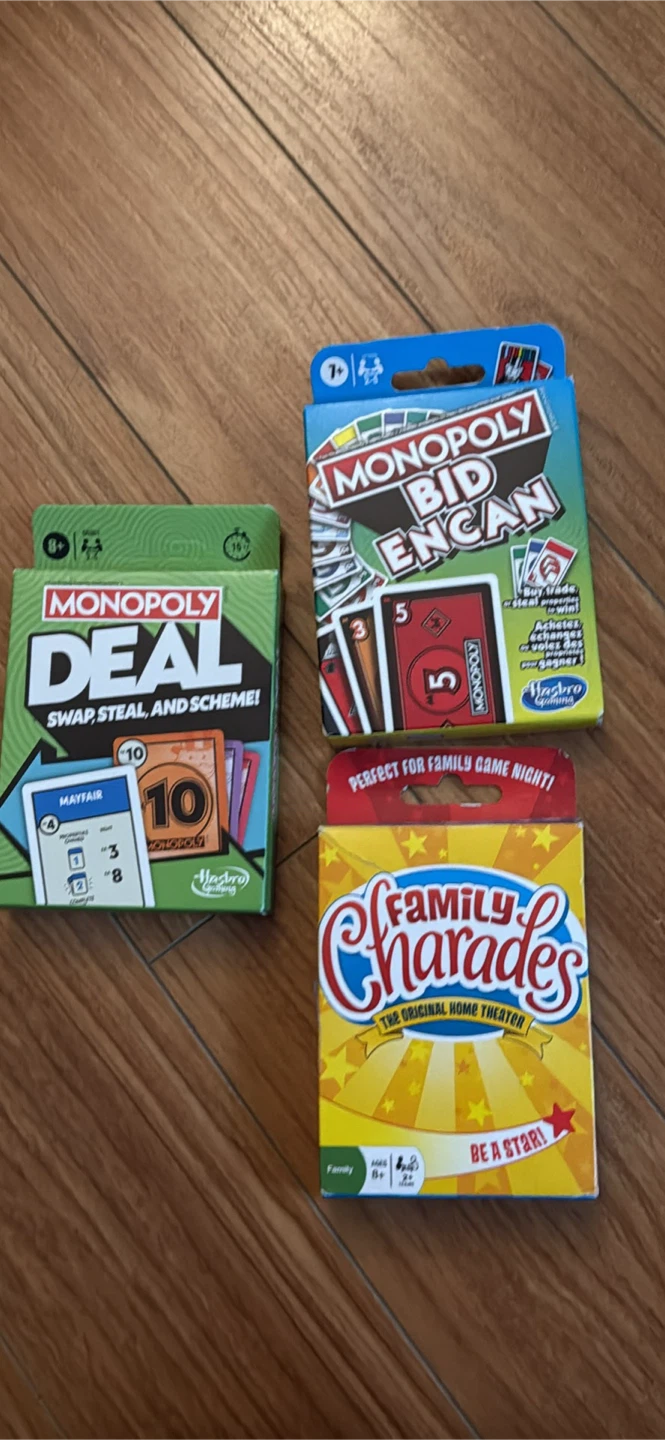 Variety of card games