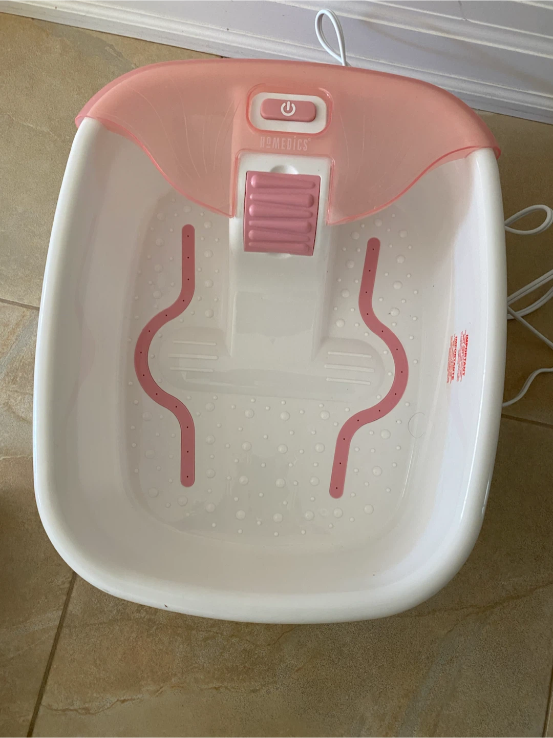 HoMedics Foot Spa Bath Massager in Box - photo 4