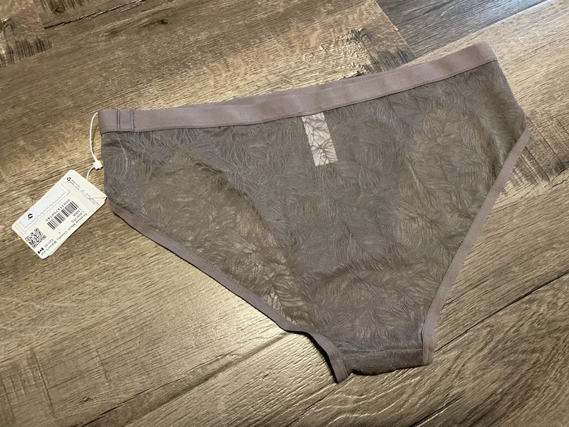 lululemon Shadow Mesh Cheeky Bikini Underwear L New - photo 4