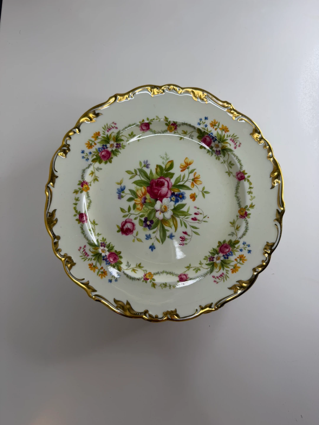 Set of 7 Vintage Hammersley "Lady Patricia" Plates (8") - photo 3
