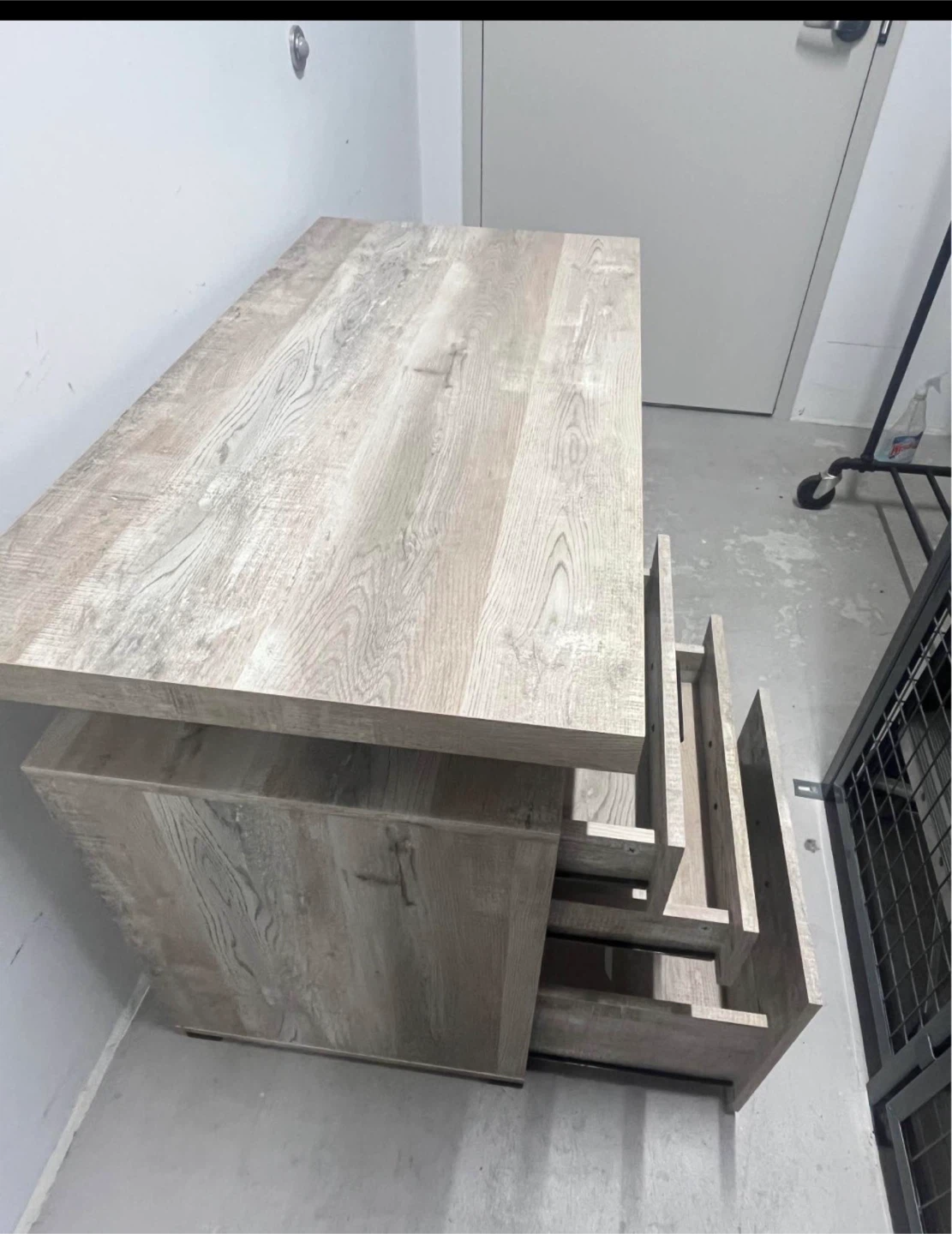 Just today Wooden Desk with Drawers