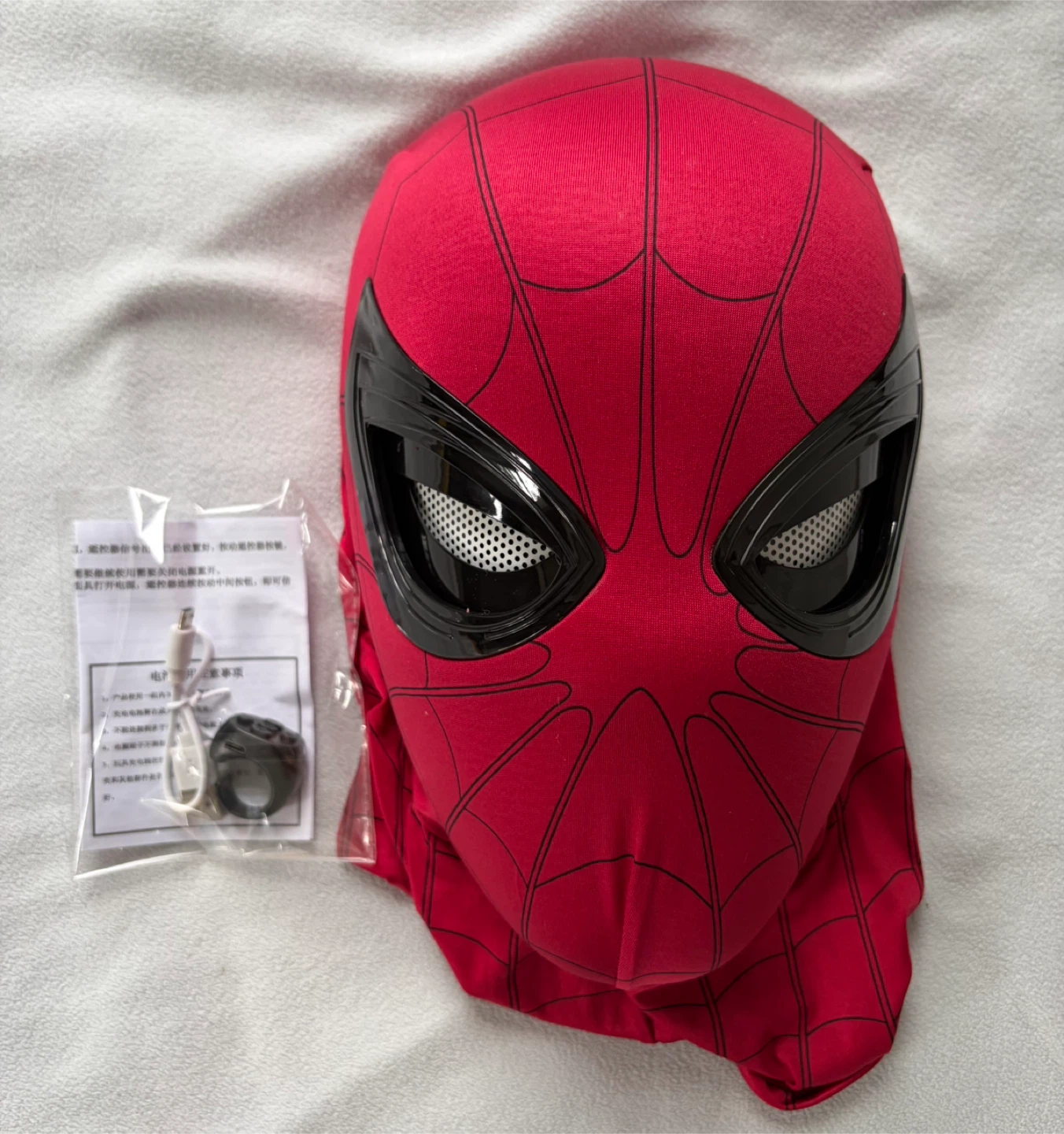 Spiderman Spider Visor Mask Superhero Movie - photo 2