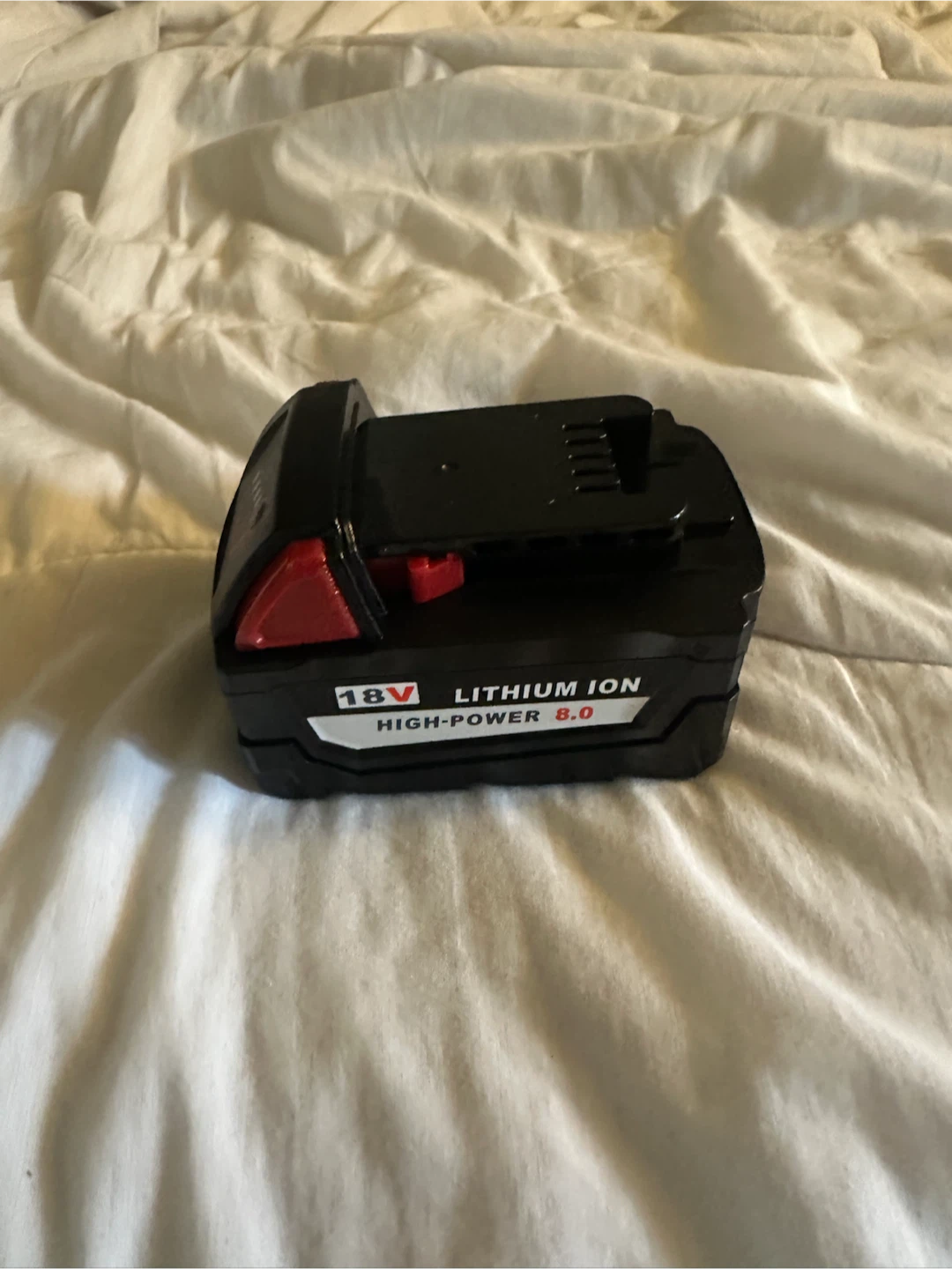 Milwaukee 18V Lithium Ion High-Power 8.0 Battery - photo 3