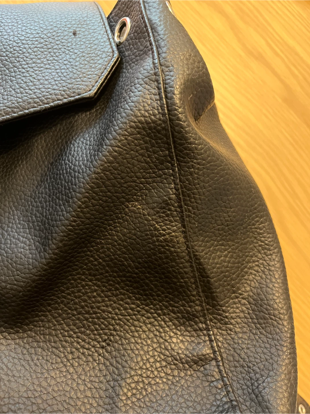 Matt & Nat Black Faux Leather Backpack - photo 2
