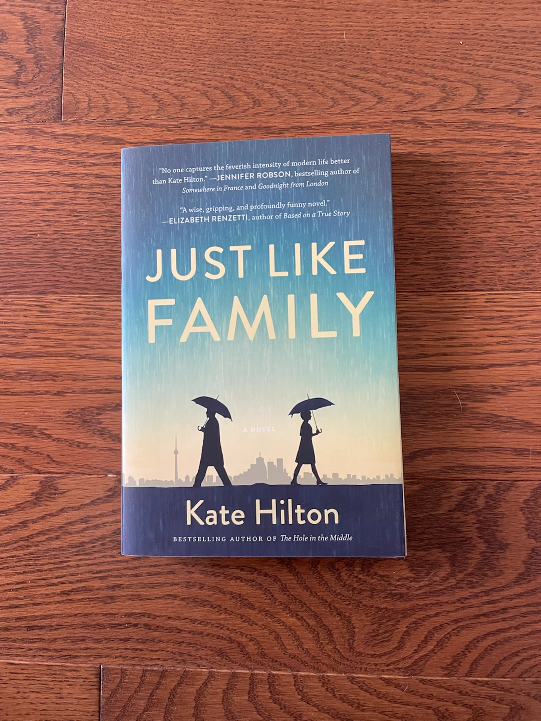 EUC Just Like Family by Kate Hilton Novel