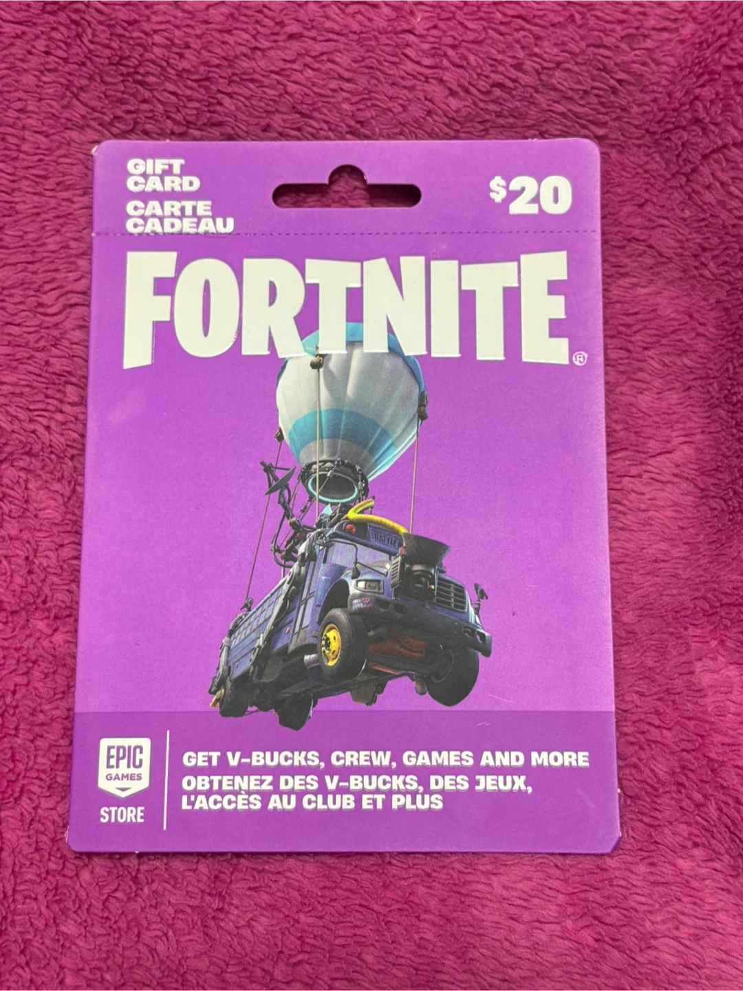 Fortnite Gift Card ($20 Firm)