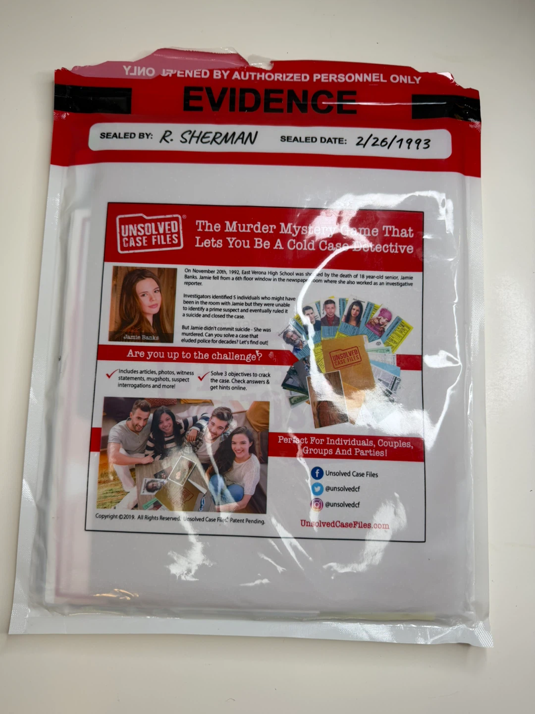 Unsolved Case Files: The Murder Mystery Game - photo 2