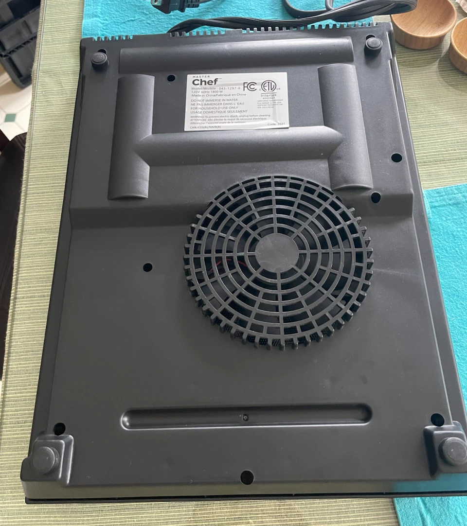 Master Chef Induction Cooktop, 1800 Watts - photo 2