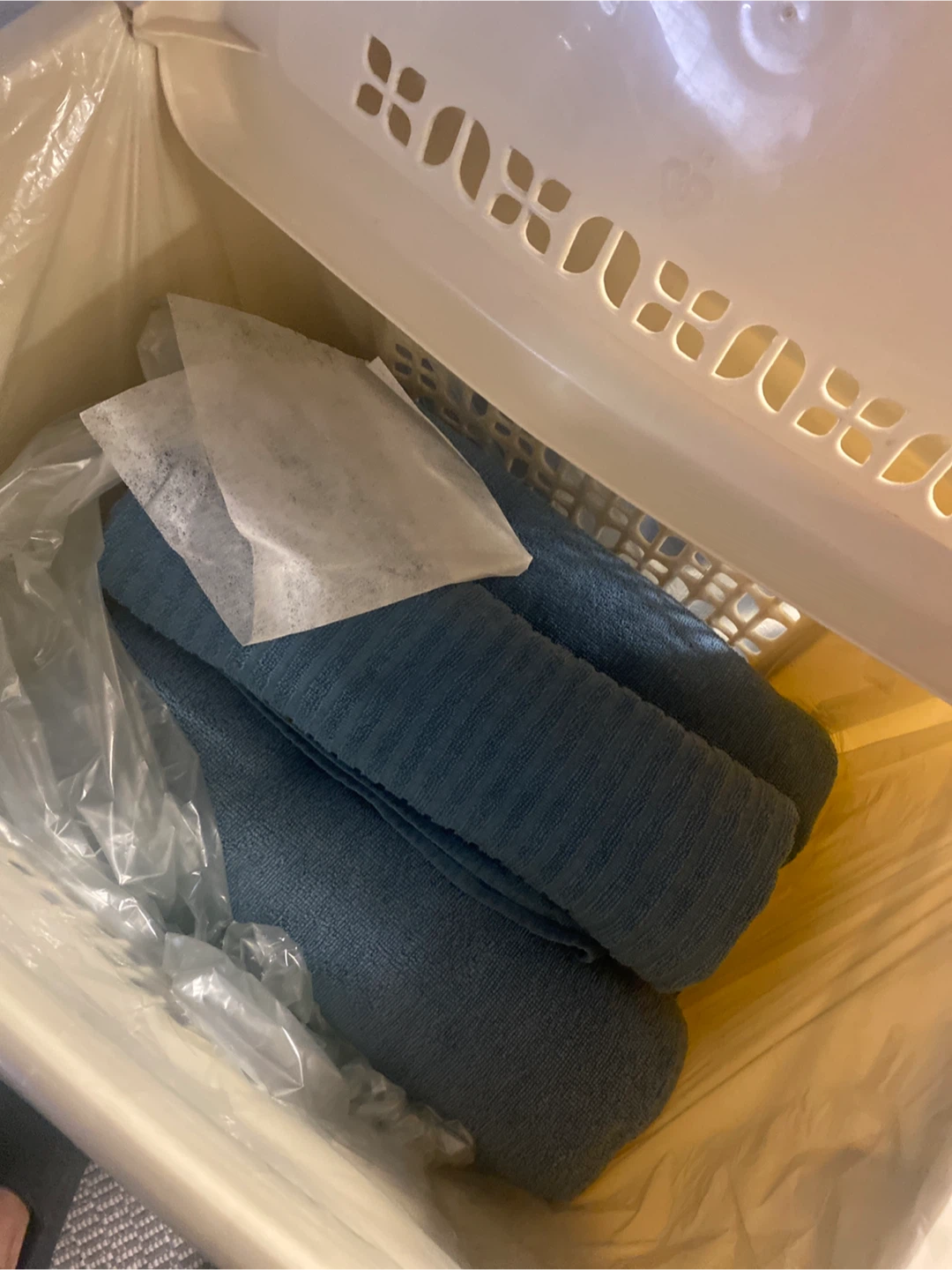 10Bath Towels – Blue & Grey