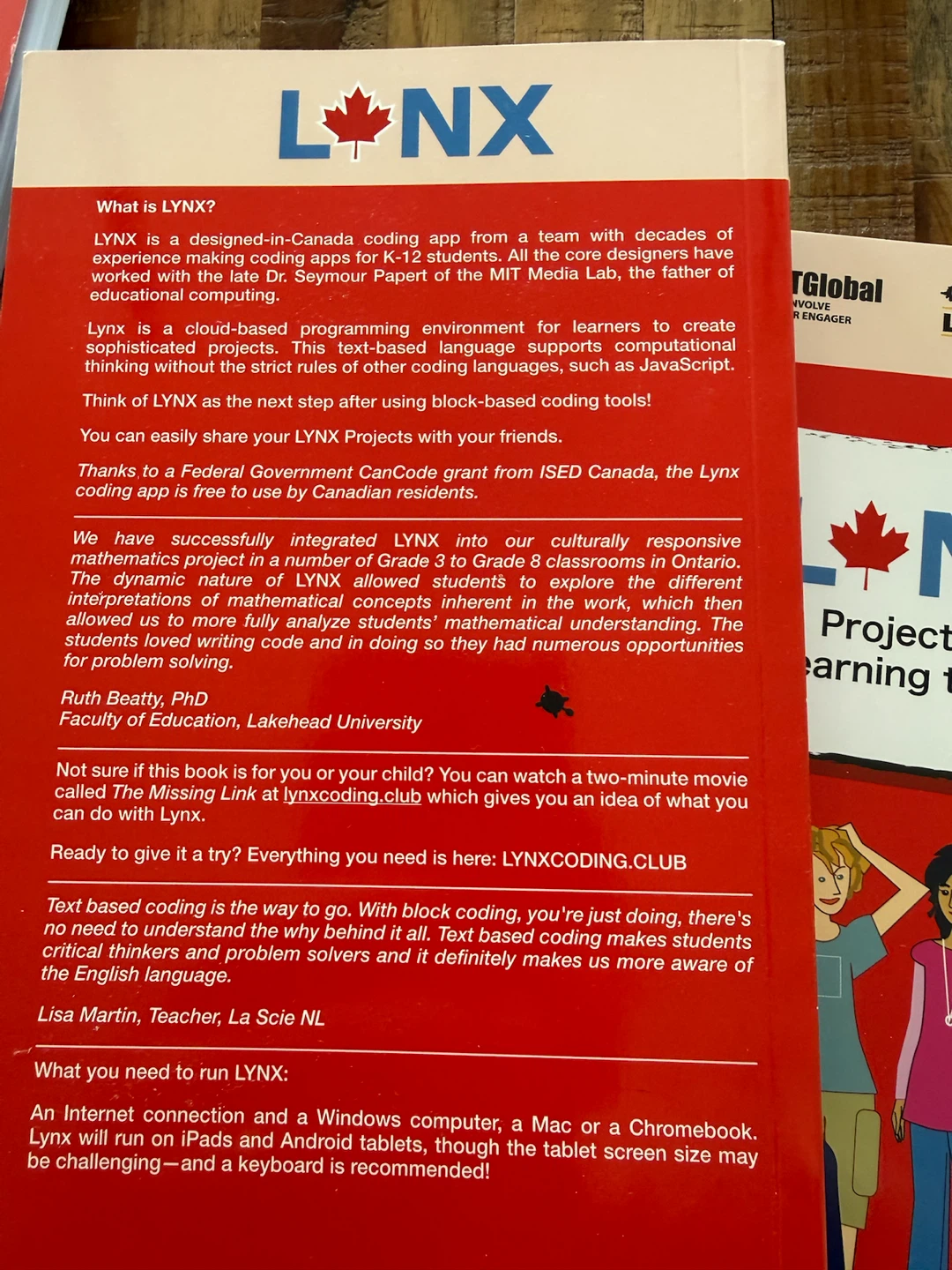LYNX Projects for Learning to Code Book - photo 3