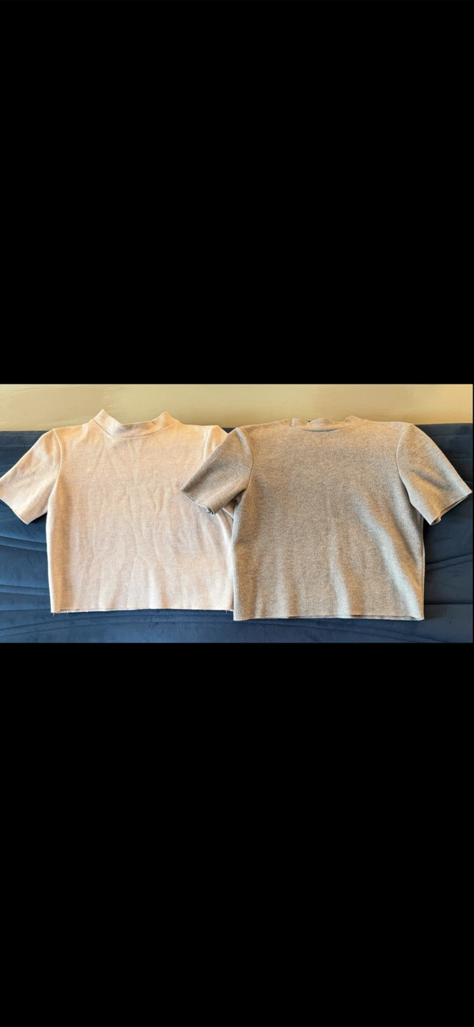 ZARA Women's Tops - Size M (Set of 2)