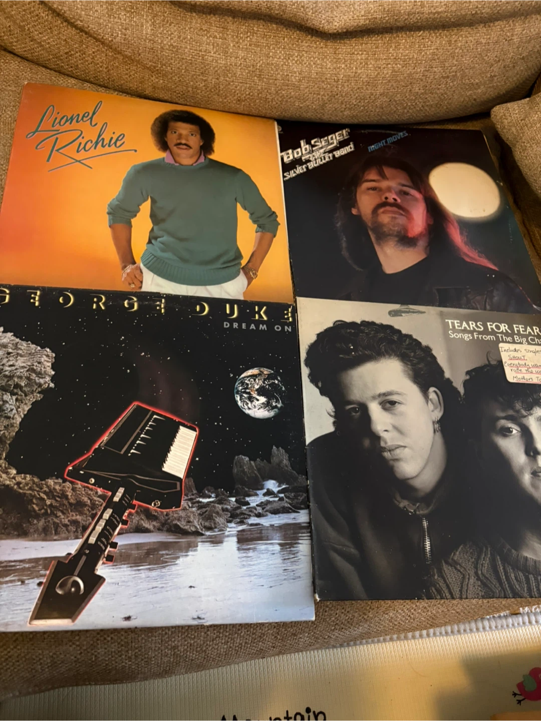 Vinyl Records LOT (c’est CHIC , Lionel Richie , Willie Nelson)