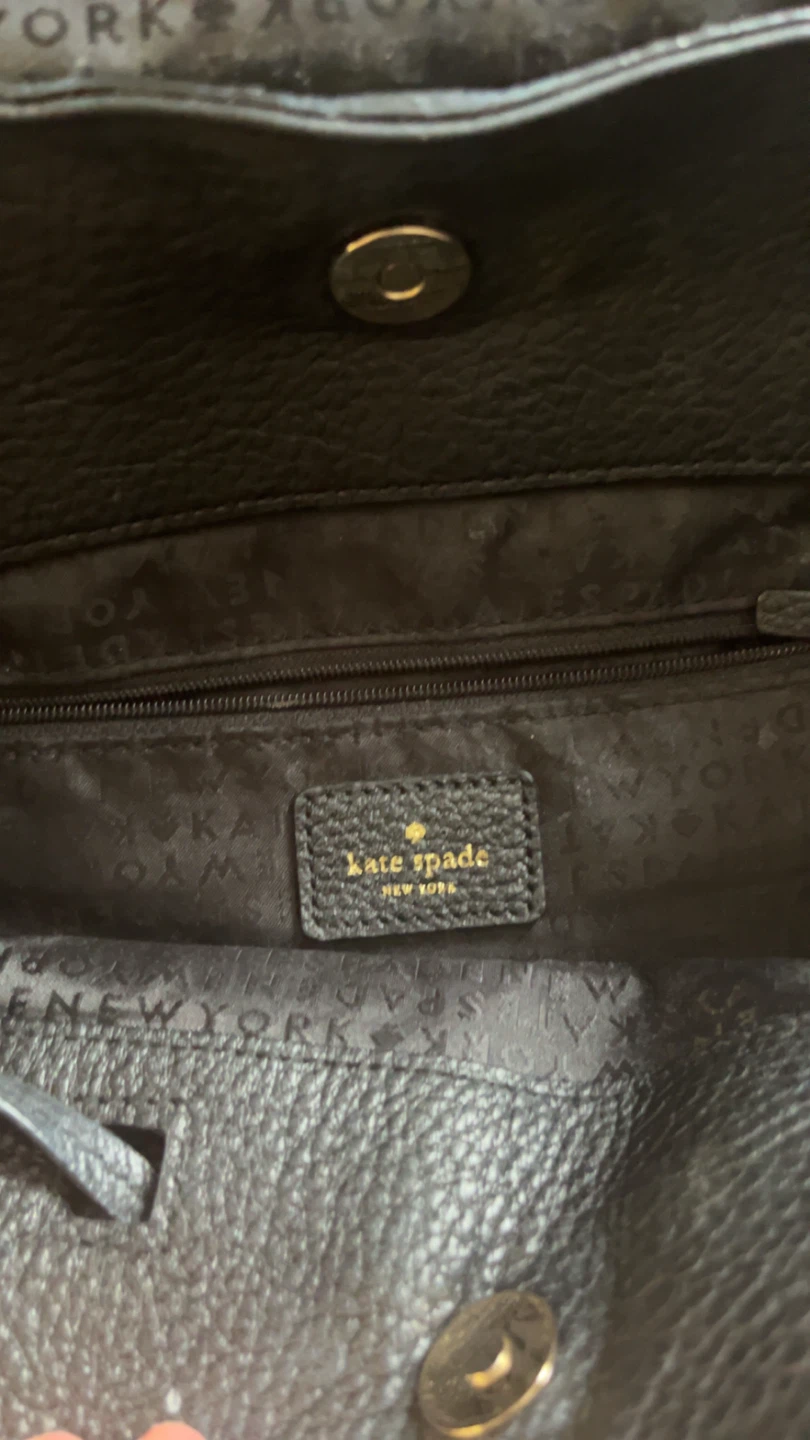 Kate Spade Black Leather Backpack - photo 4