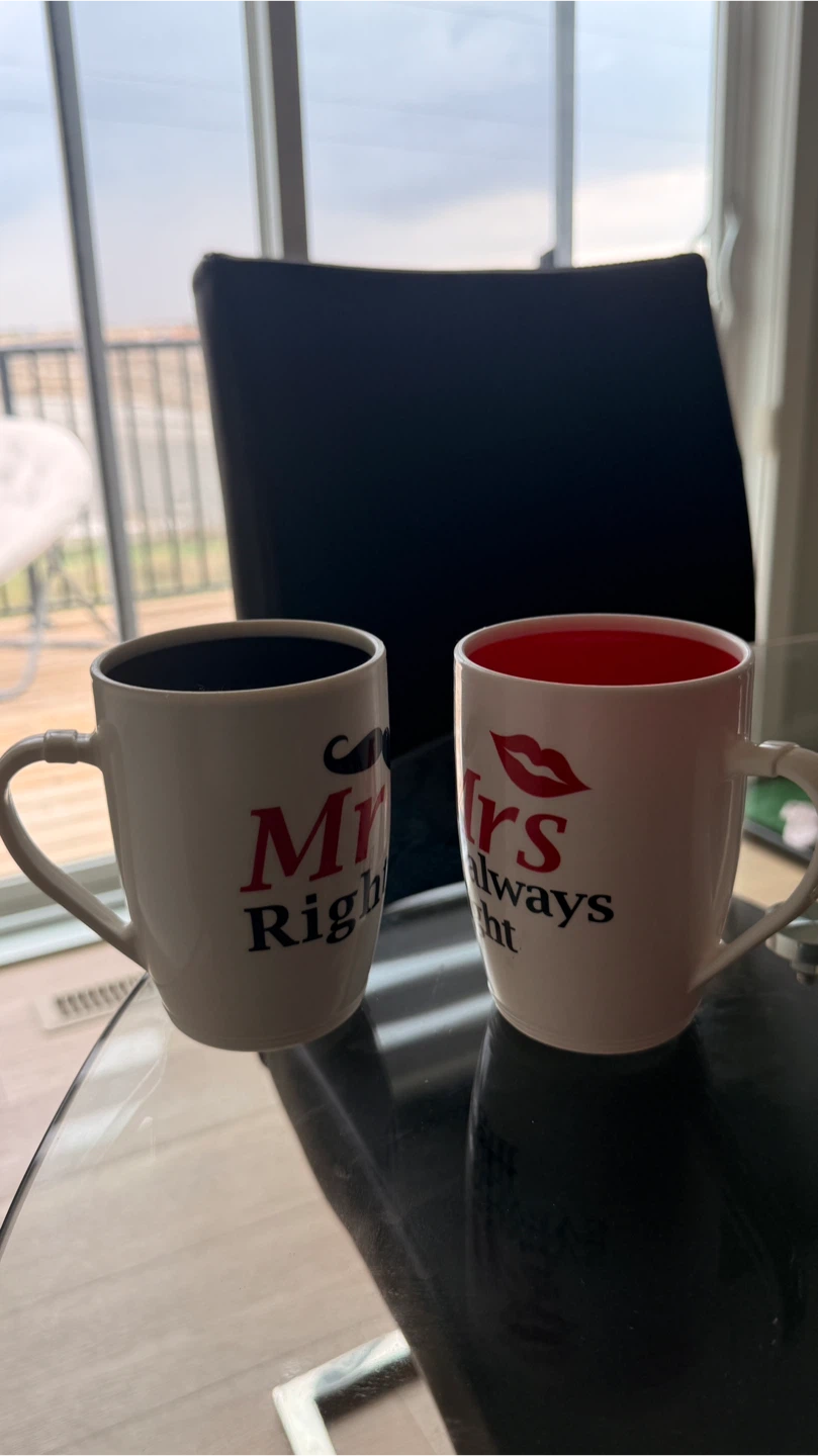 Coffee Mugs Mr. & Mrs. Perfect Together - photo 4