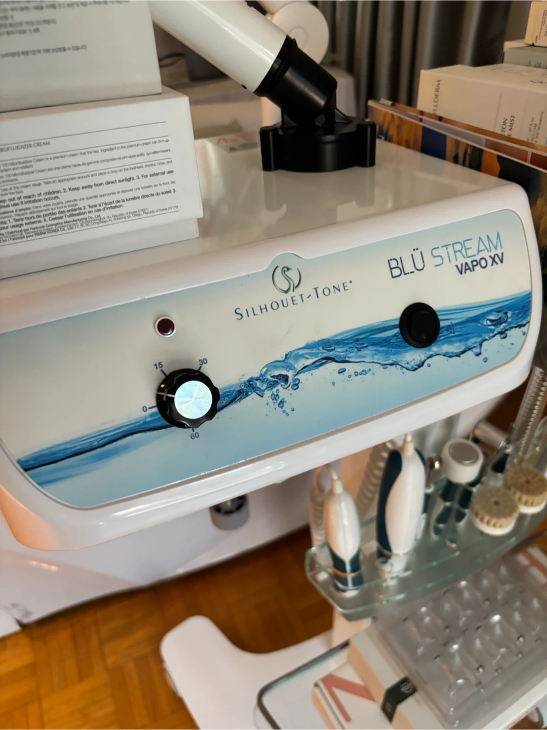 Silhouette-Tone BLU STREAM VAPO XV Facial Steamer Machine - photo 4