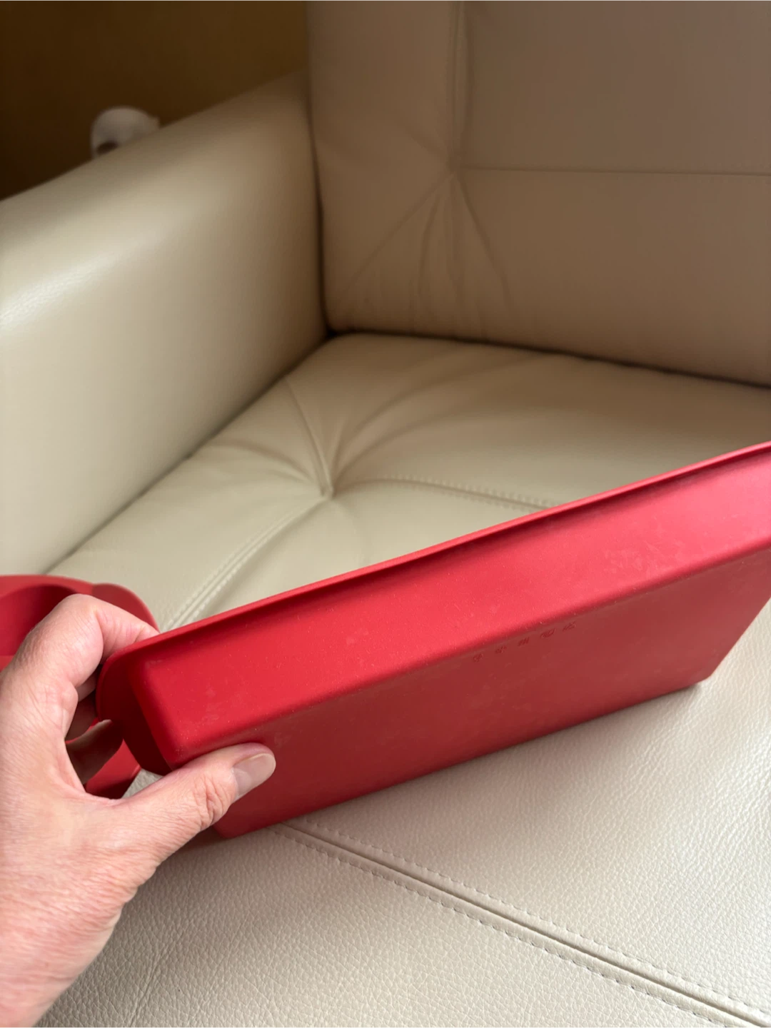 Tupperware Red Silicone Baking Mold - photo 2