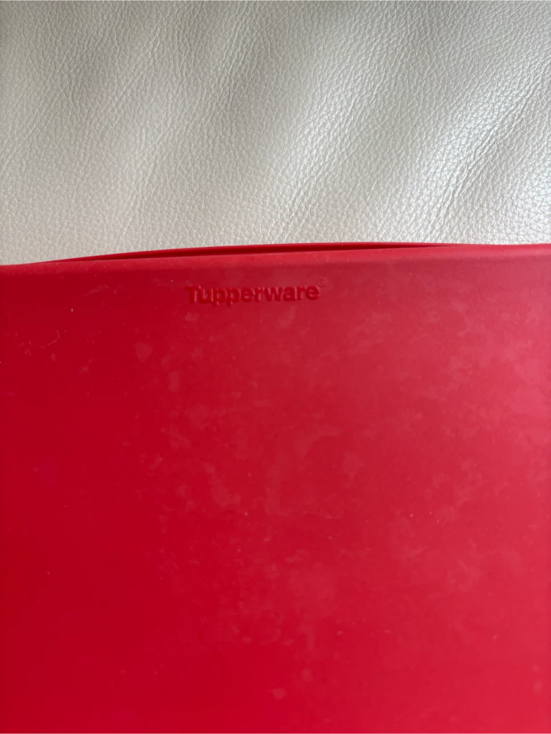 Tupperware Red Silicone Baking Mold - photo 3