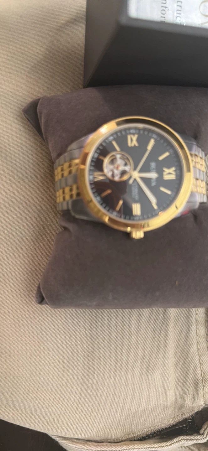 Bulova Automatic Watch - Gold & Silver Tone