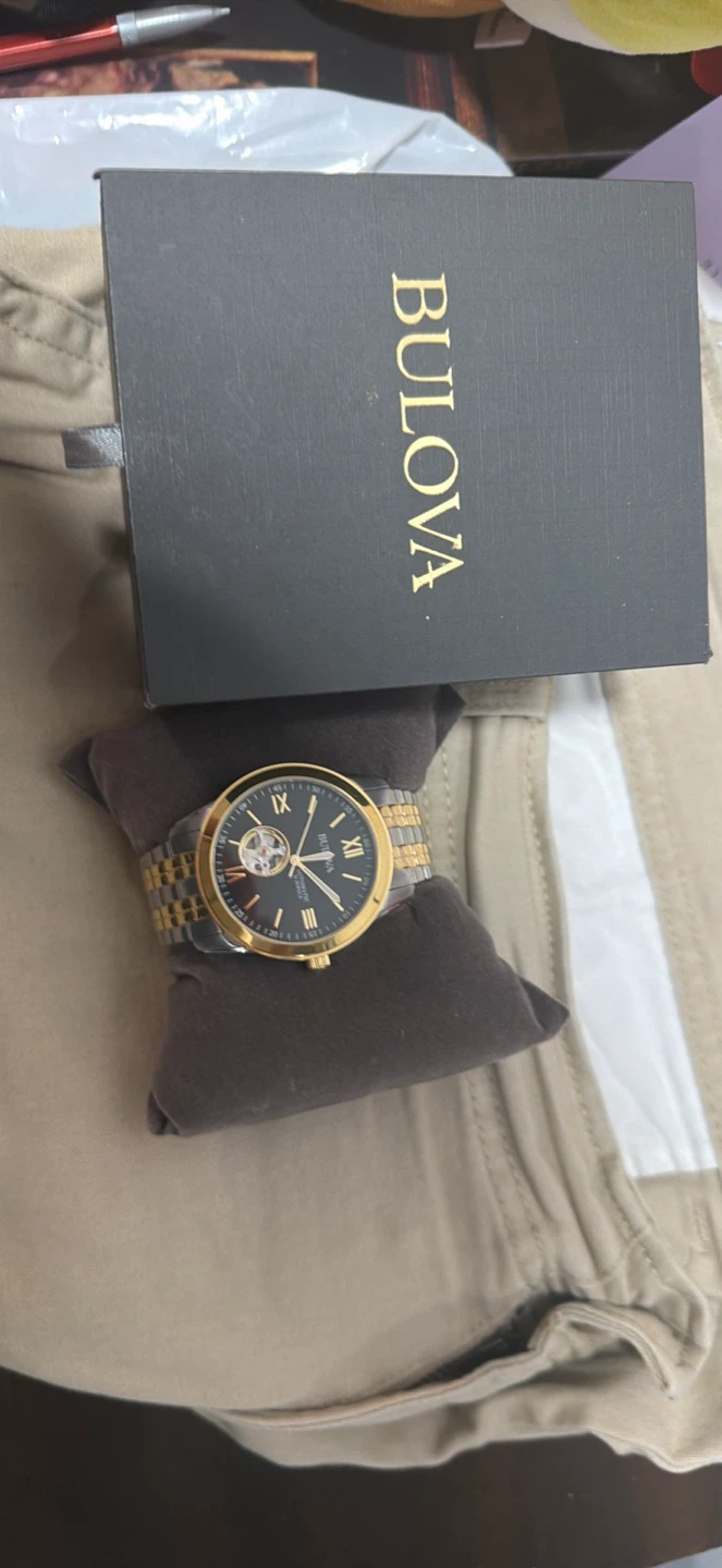 Bulova Automatic Watch - Gold & Silver Tone - photo 2