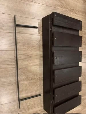 Dark Wood Wine Rack - photo 2