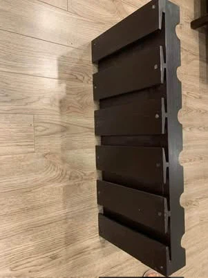 Dark Wood Wine Rack - photo 4