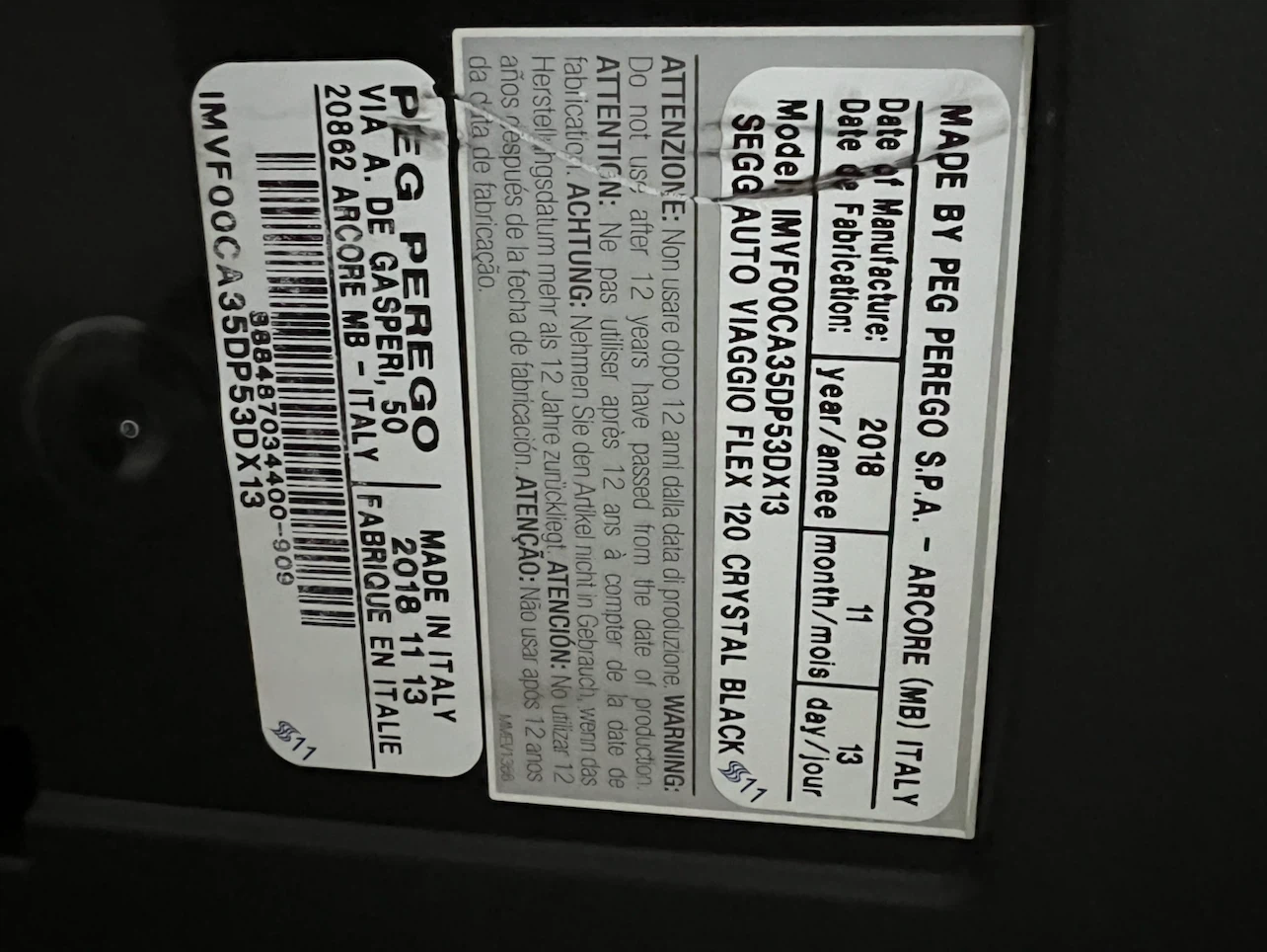 Peg P3r3go Booster Seat - photo 4